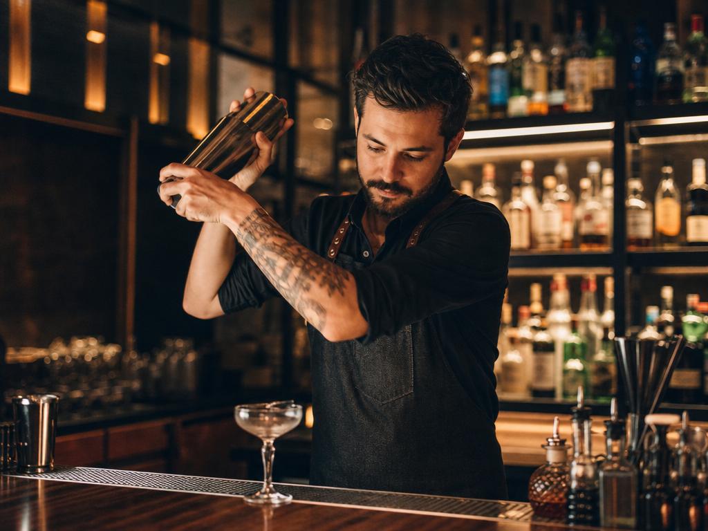 Bartenders e profissionais do bar
